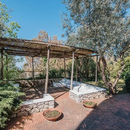 Villa Panoramic Caprese With Garden Near Grotta Azzurra *