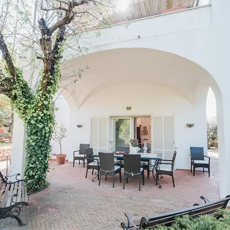 Panoramic Caprese With Garden Near Grotta Azzurra